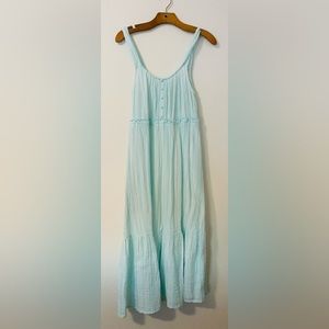 Cute baby blue maxi
